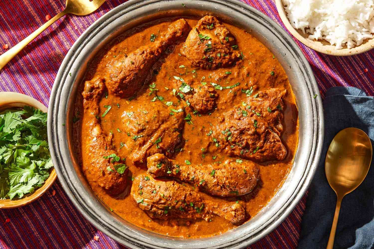 Aromatic curry prepared at Mr.Fawz